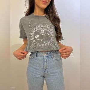 Urban outfitters cropped tee
